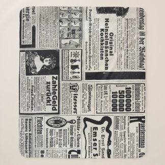 Cobertor Sherpa Kiev histórico: Ilustração do jornal de 1917