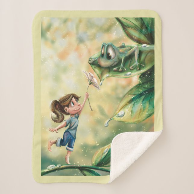 Cobertor Sherpa Kind Spring (Frente)