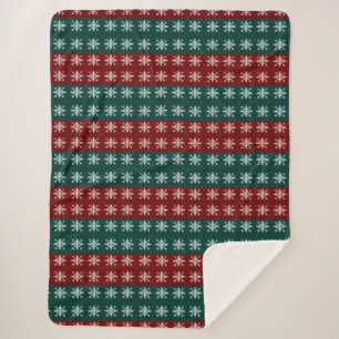 Cobertor Sherpa Knit Tradicional de Suéter de Natal Feio 15