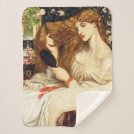 Cobertor Sherpa Lady Lilith (Beleza Impressionante com Cabelo Verm