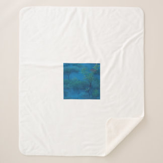 Cobertor Sherpa Lago Everduradouro na Floresta Cedar