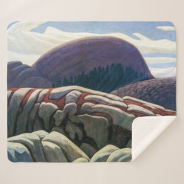 Cobertor Sherpa Lago Superior Hill | Lawren Harris |