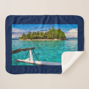 Cobertor Sherpa Lagoa Bora Bora