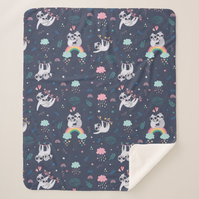 Cobertor Sherpa Laminhas bonitas Sherpa Blanket (Frente)