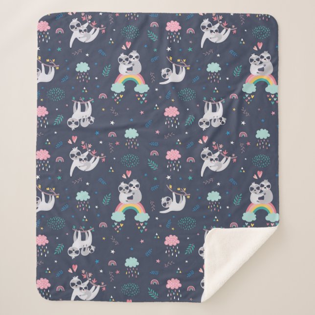 Cobertor Sherpa Laminhas bonitas Sherpa Blanket (Frente)