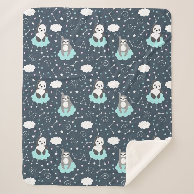 Cobertor Sherpa Laminhas bonitas Sherpa Blanket (Frente)