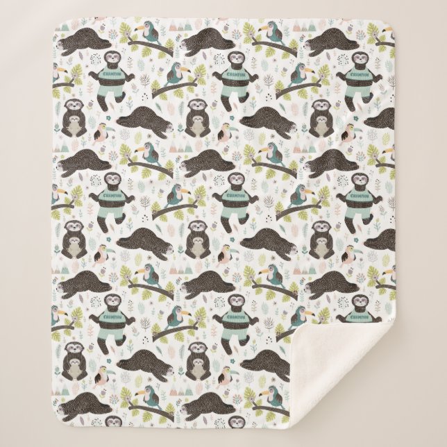 Cobertor Sherpa Laminhas bonitas Sherpa Blanket (Frente)