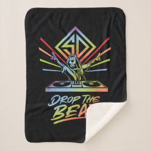 Cobertor Sherpa Largue a batida: DJ Scooby-Doo