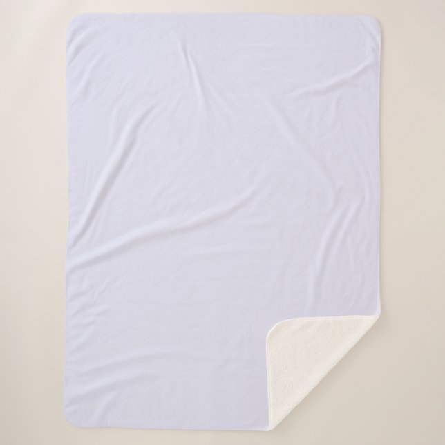 Cobertor Sherpa Lavanda (Frente)