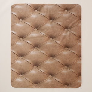 Cobertor Sherpa Leather Sofa: Fundo Texturizado