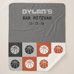 Cobertor Sherpa LEGAL Bar BASKETBALL Mitzvah Leve Para Casa Presen