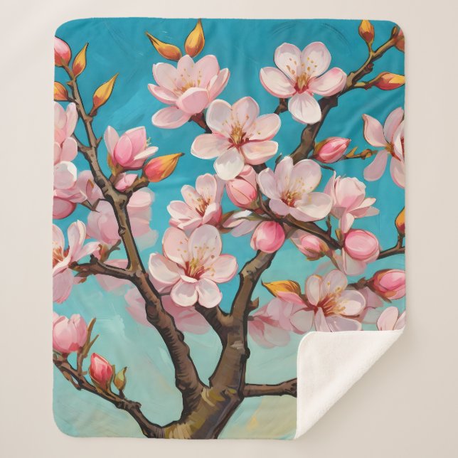 Cobertor Sherpa Lente Bloesemontwaking (Frente)