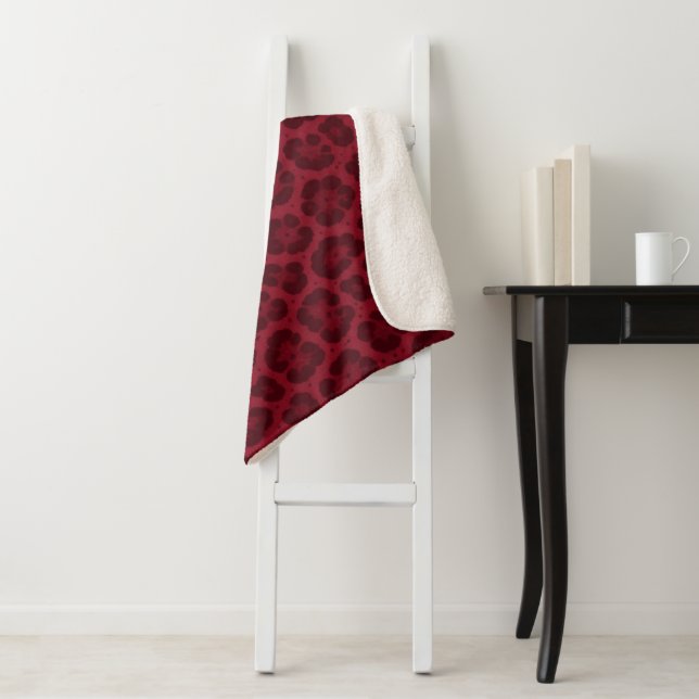 Cobertor Sherpa Leopardo Rouge (In Situ)