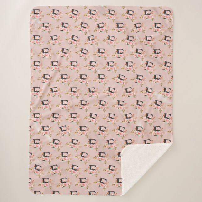 Cobertor Sherpa Letter F (Frente)