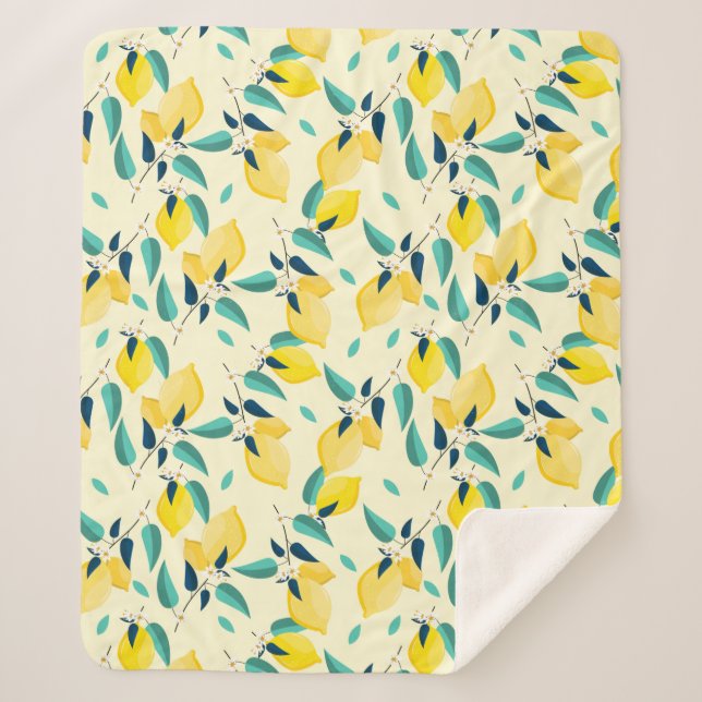 Cobertor Sherpa Limão (Frente)
