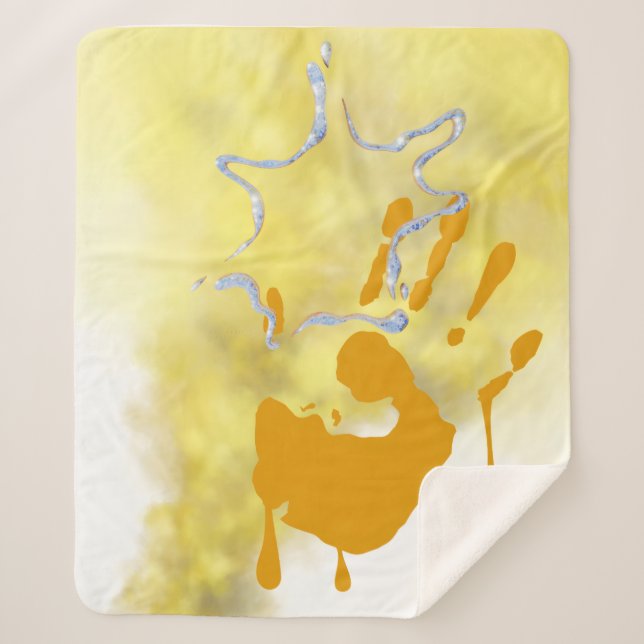 Cobertor Sherpa Linee morbide e armoniose (Frente)