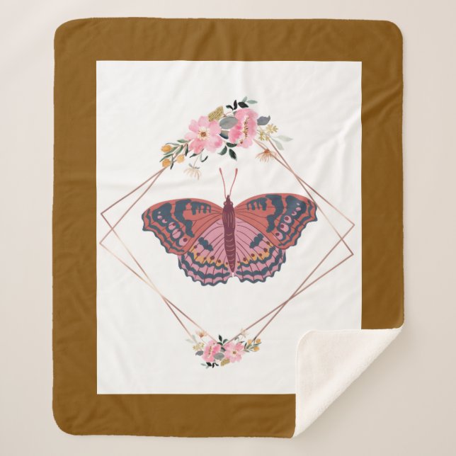 Cobertor Sherpa Linee morbide e armoniose (Frente)