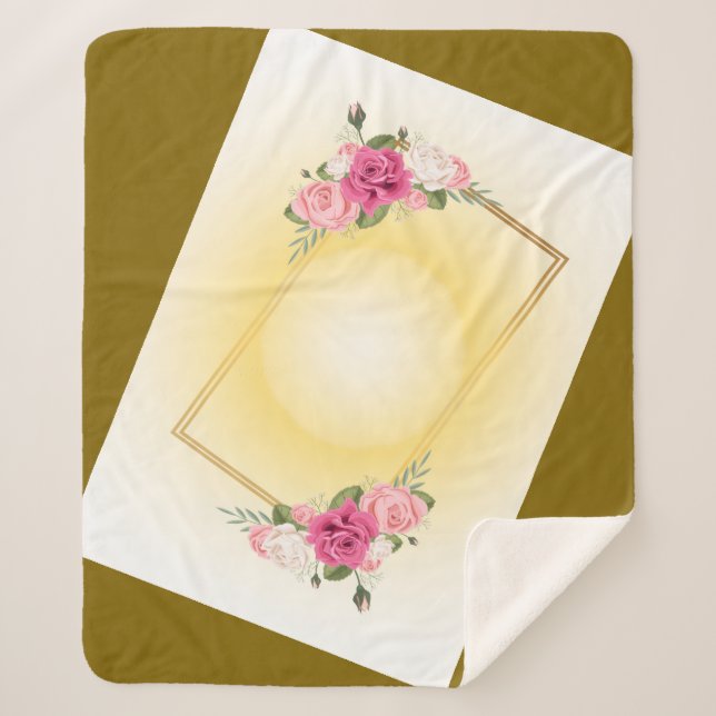 Cobertor Sherpa Linee morbide e armoniose (Frente)