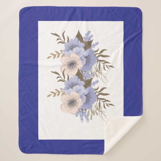 Cobertor Sherpa Linee morbide e armoniose (Frente)