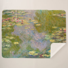Cobertor Sherpa Lírios de água | Claude Monet |