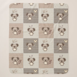 Cobertor Sherpa Little Koala Bliss