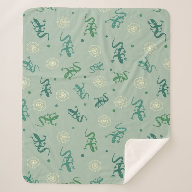 Cobertor Sherpa Lizard (Frente)