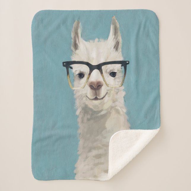Cobertor Sherpa Llama Specs - Quadrado (Frente)