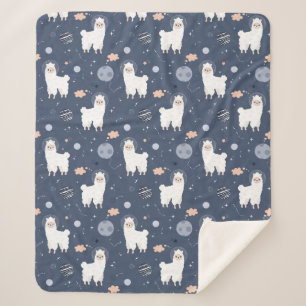 Cobertor Sherpa Llamas Sherpa Blanket