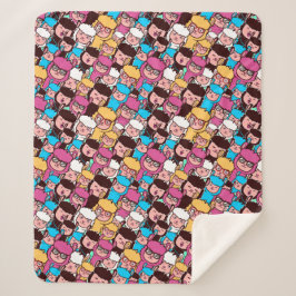 Cobertor Sherpa Llamas Sherpa Blanket