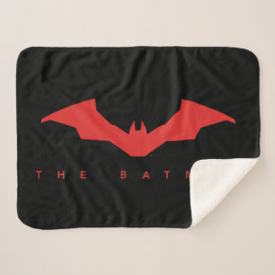 Cobertor Sherpa Logotipo do Batman Bat