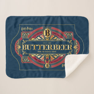 Cobertor Sherpa Logotipo Horizontal BUTTERBEER™