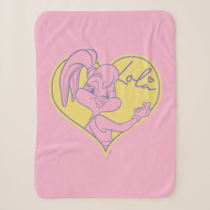 Cobertor Sherpa Lola Heart Signature