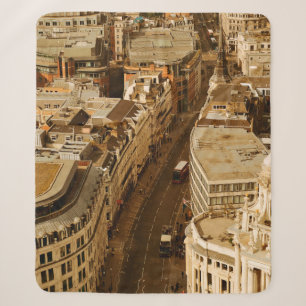 Cobertor Sherpa London rooftop view panorama with urban architectu