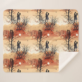 Cobertor Sherpa Loving Couple 