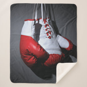 Cobertor Sherpa Luvas de boxe 
