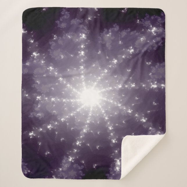 Cobertor Sherpa Luz brilhante no final do túnel (Frente)