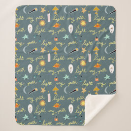 Cobertor Sherpa Luz Meu Caminho