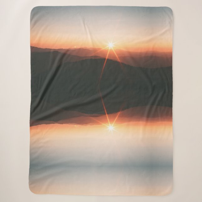 Cobertor Sherpa luz solar (Frente)