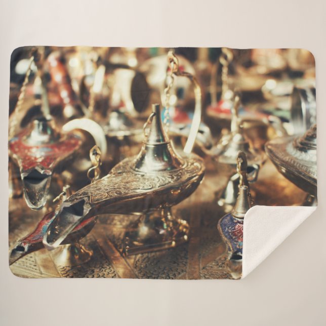 COBERTOR SHERPA LUZES MÁGICAS (Frente (Horizontal))