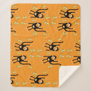 Cobertor Sherpa Macaco-Criança