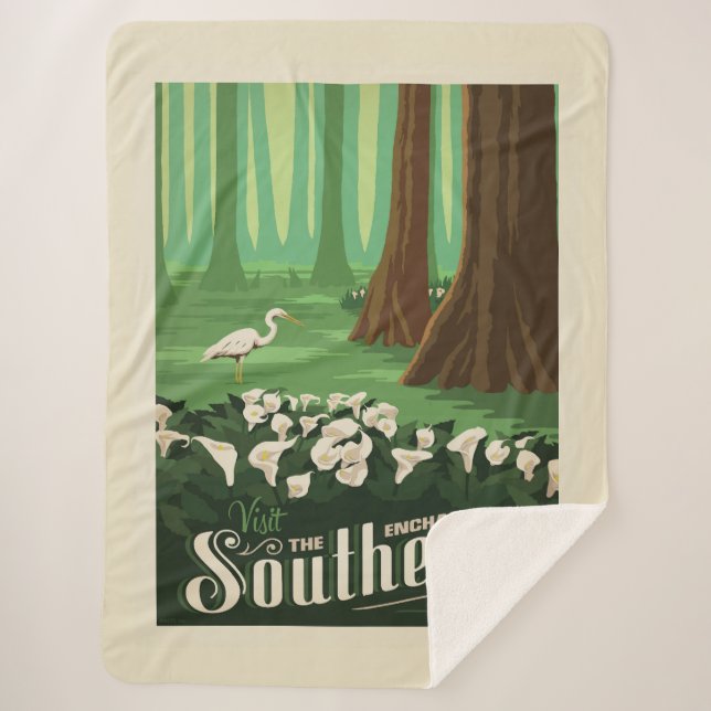 Cobertor Sherpa Macy's Flower Show | Sudeste (Frente)