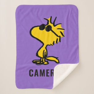 Cobertor Sherpa Madeira Em Óculos De Sol   Adicione seu nome