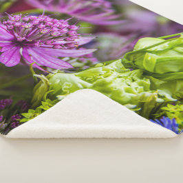 Cobertor Sherpa Magia requintada de flores #1