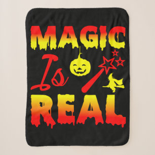 Cobertor Sherpa Magic é a verdadeira varinha de bruxa do Halloween