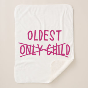 Cobertor Sherpa Mais Velho com Apenas Criança Cruzada