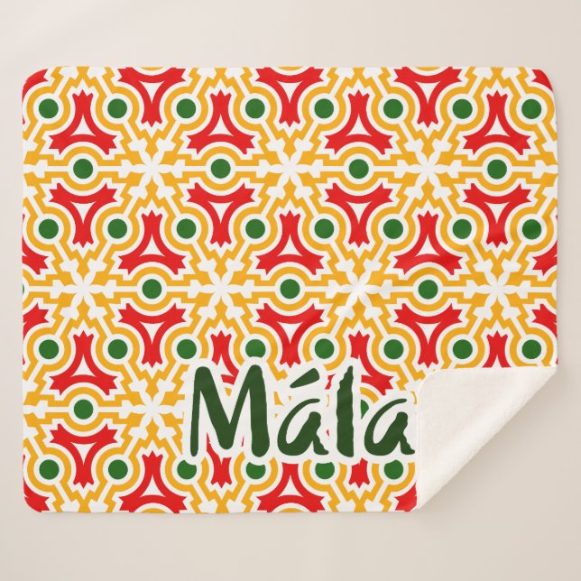 Cobertor Sherpa Malaga street walls 1 (Frente (Horizontal))