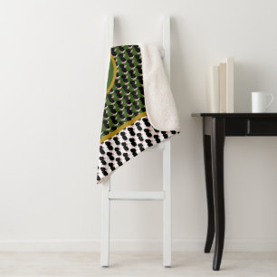 Cobertor Sherpa Manchas de Macha Derretidas por Sorvete irresistív