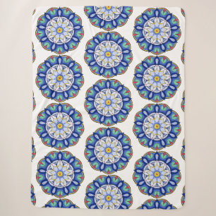 Cobertor Sherpa Mandala Padrão 01