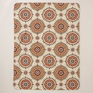 Cobertor Sherpa Mandala Resplendor Terroso
