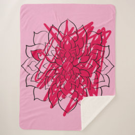 Cobertor Sherpa Mandalas são tão relaxantes...